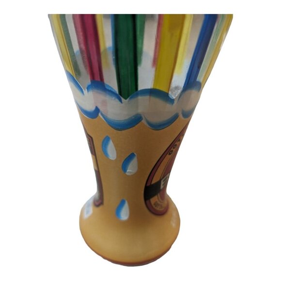 LOLITA Birthday Pilsner Style 22 oz GLASS Hand painted - Picture 4 of 16